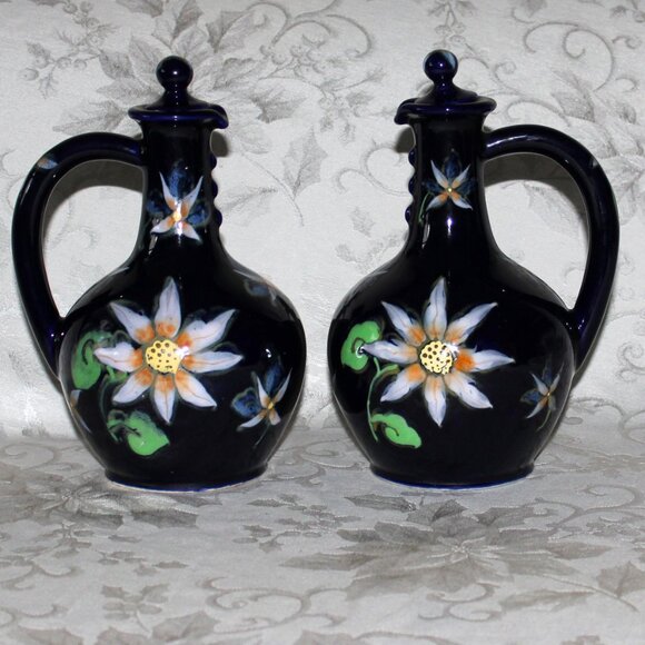 Elegant Black Glass Decanter Set - Picture 12 of 12